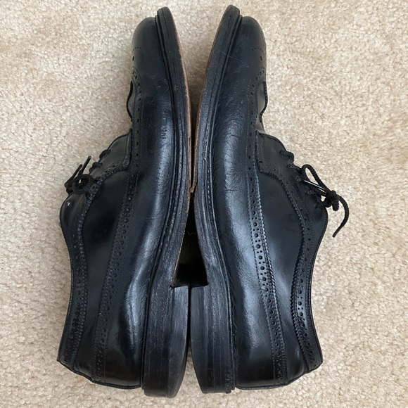 Air-Ride by Crosby Square Mens Wingtip Derby Genuine Leather 9 1/2 - Picture 4 of 10